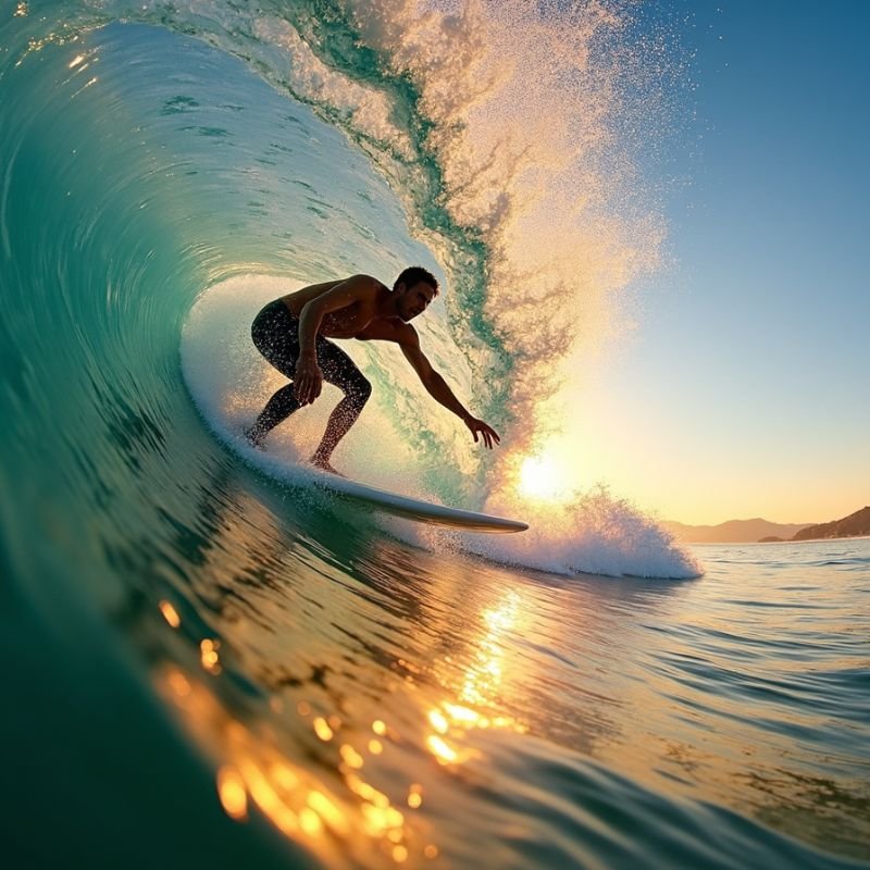 Surfing Arugam Bay